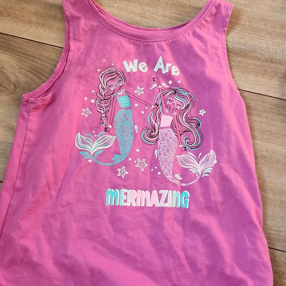 Justice And Purple 'We Are Mermazing' Tank Top 6